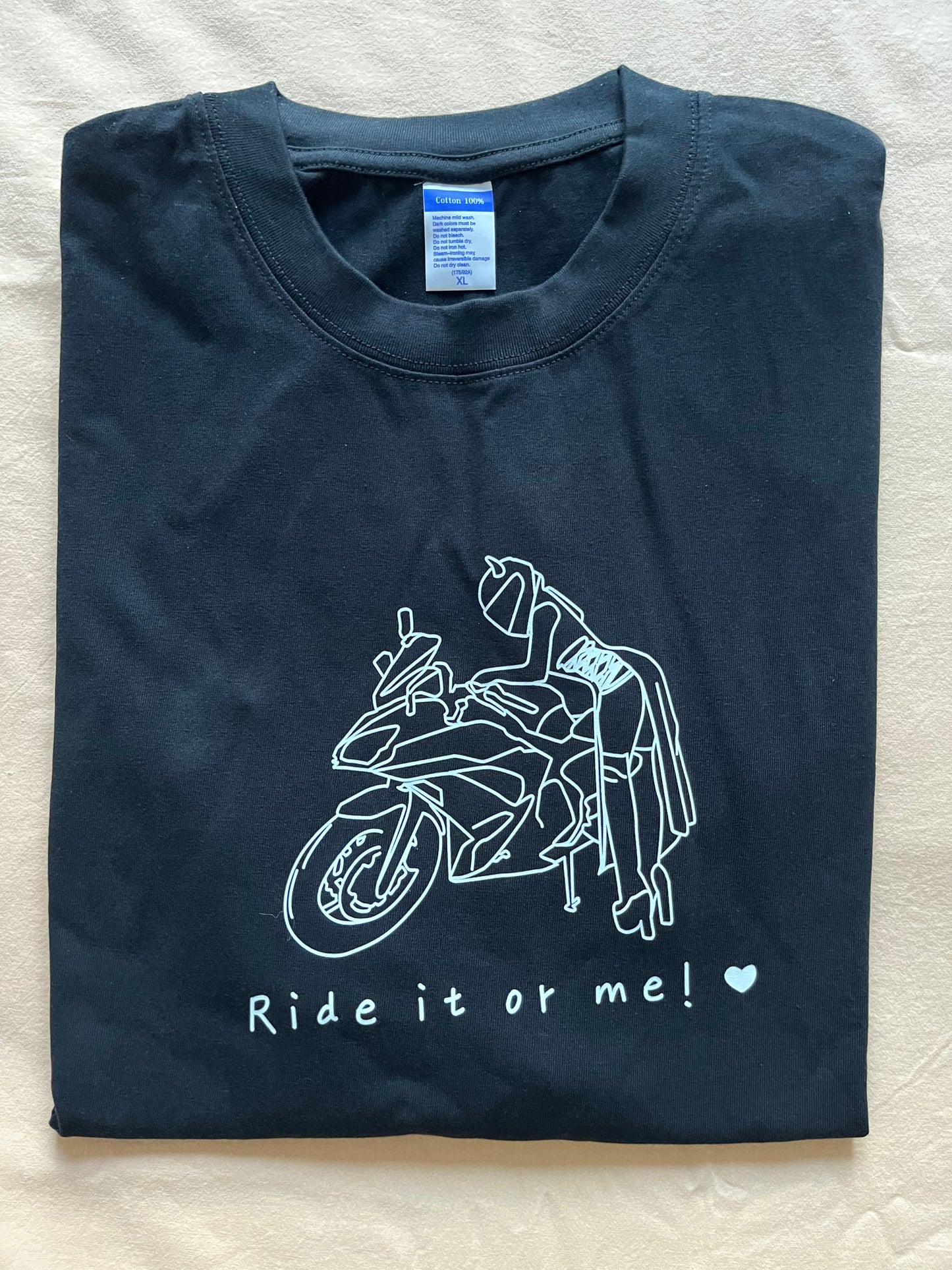 Custom Hand-Drawn Portrait T-Shirt | 100% Cotton | Personalized Gift