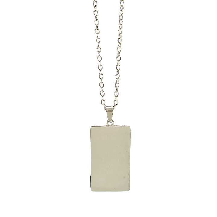 Custom Soulmate© Tag Outline Necklace