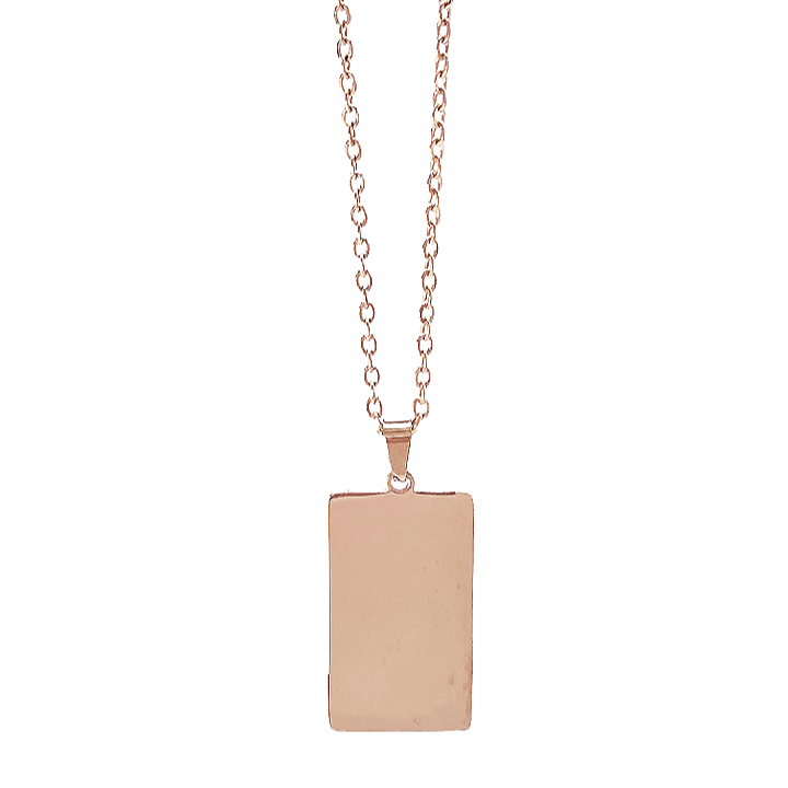 Custom Soulmate© Tag Outline Necklace