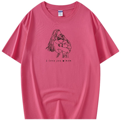 Custom Hand-Drawn Portrait T-Shirt | 100% Cotton | Personalized Gift