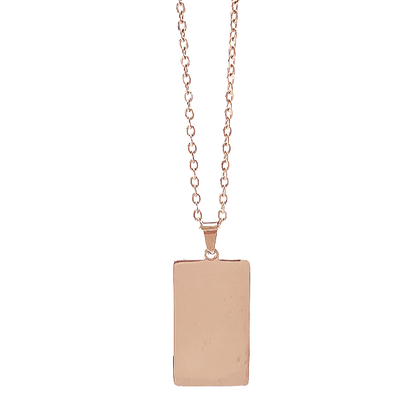 Custom Soulmate© Tag Outline Necklace